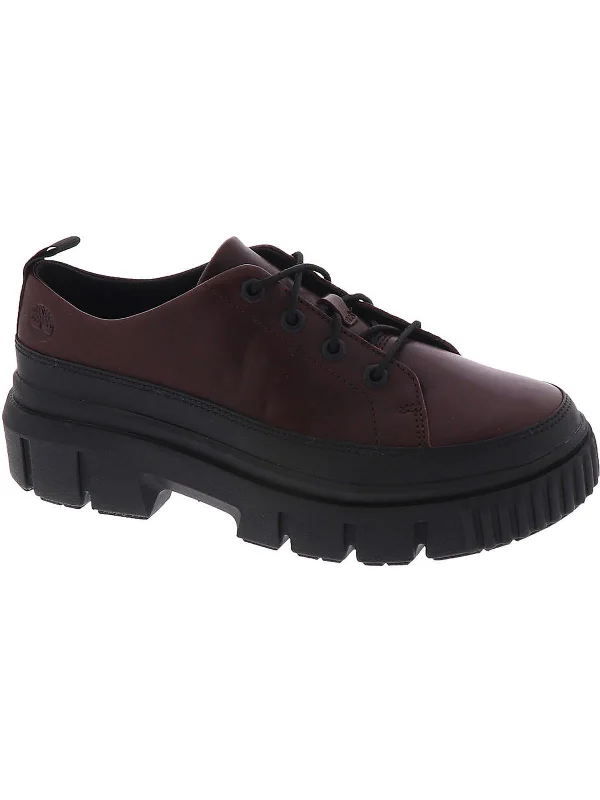 trendy men's Oxford shoes with detailing -Oxfords High EndGreyfield Womens Leather Ortholite Oxfords