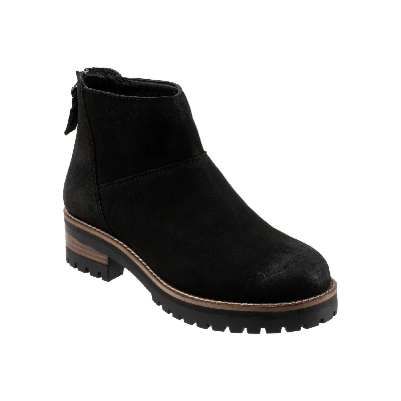 Trendy ankle boots for women with buckles and studs-Elmhurst