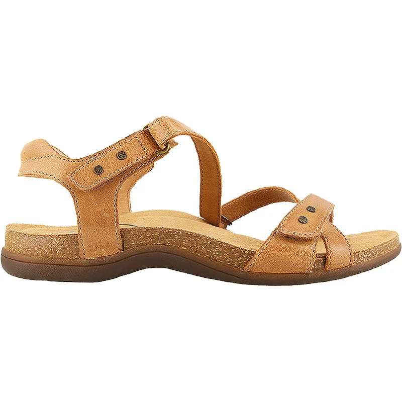 comfortable sandals for walking long distancesWomen's Taos Grand Z Honey Leather