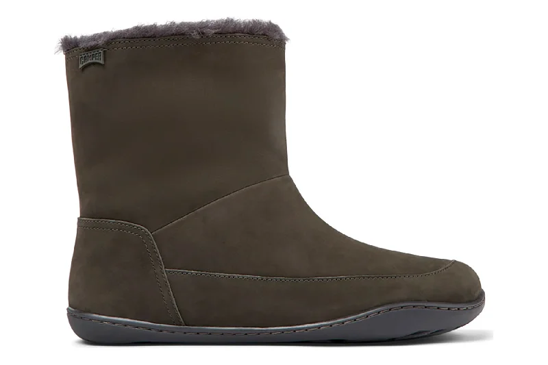 Casual winter boots for men with heavy-duty soles-Peu K400598