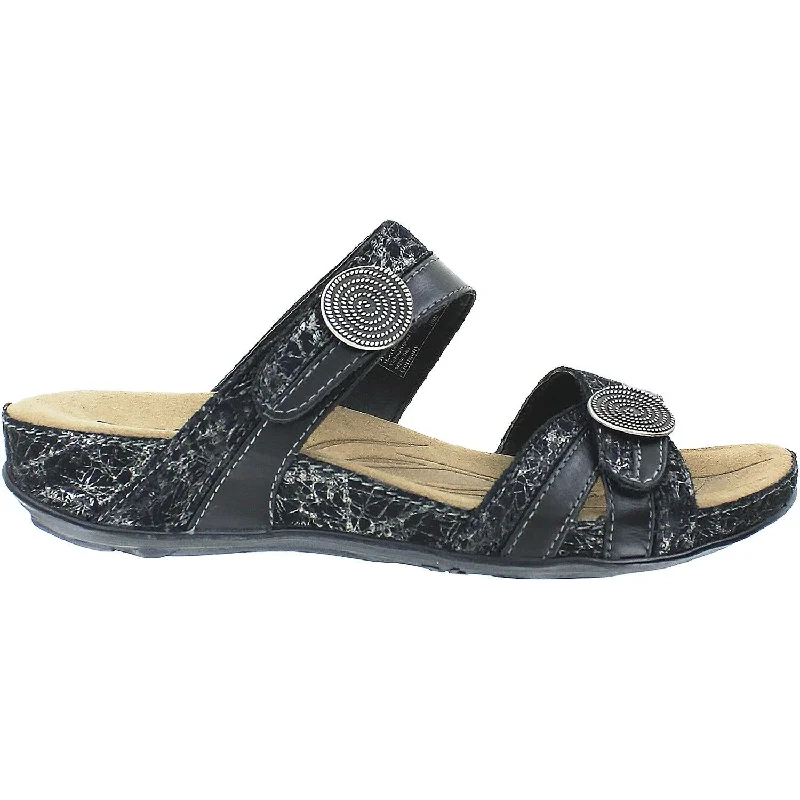 sandals with slip-resistant features for safe walksWomen's Romika Fidschi 22 Black Juras Leather