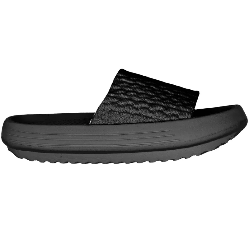 sandals for summer picnics with comfy designWomen's Woolloomooloo Camden Slide Jet Black Wool