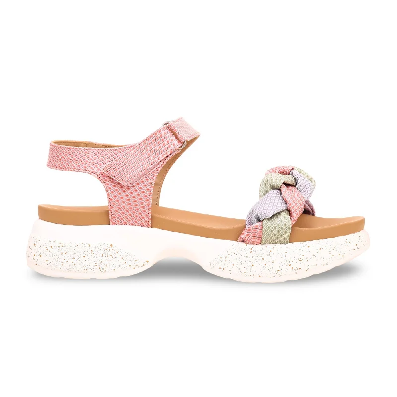 sandals for kids with fun and functional designPink Formal Sandal PU0216