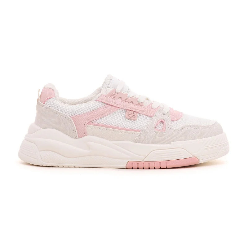 athletic shoes for men with synthetic material for increased durability-Athletic shoes with bold patternsWomen Pink Casual Sneaker AT7225