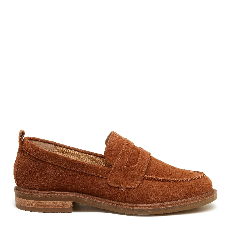 classic loafers for a refined lookLoafers for Older AdultsLens Hickory Suede Loafers