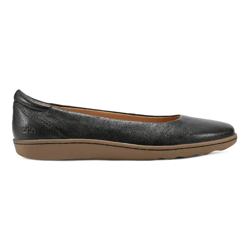 Flats with adjustable buckle for a secure and custom fit-Flats repair near me-Landen Round Toe Casual Flats