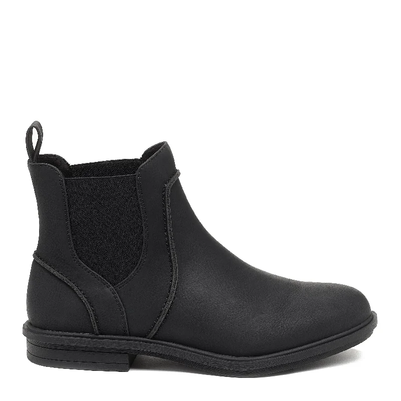 Trendy winter boots for men with rubber sole-Gilly Black Chelsea Boot