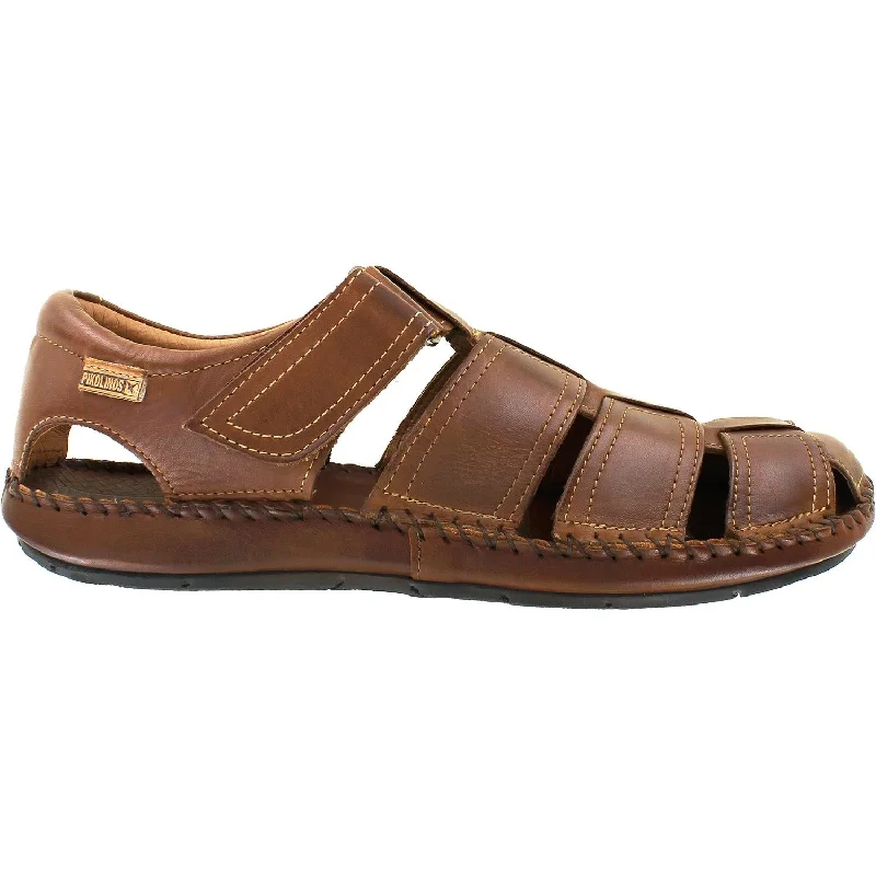 sandals for everyday use with sleek lookMen's Pikolinos Tarifa 06J-5433 Cuero Leather