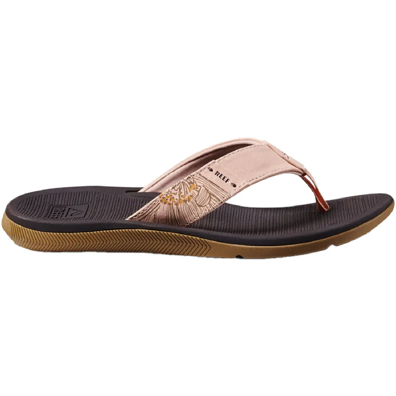 sandals for women with bright summer colorsWomen's Reef Santa Ana Peach Parfait Synthetic