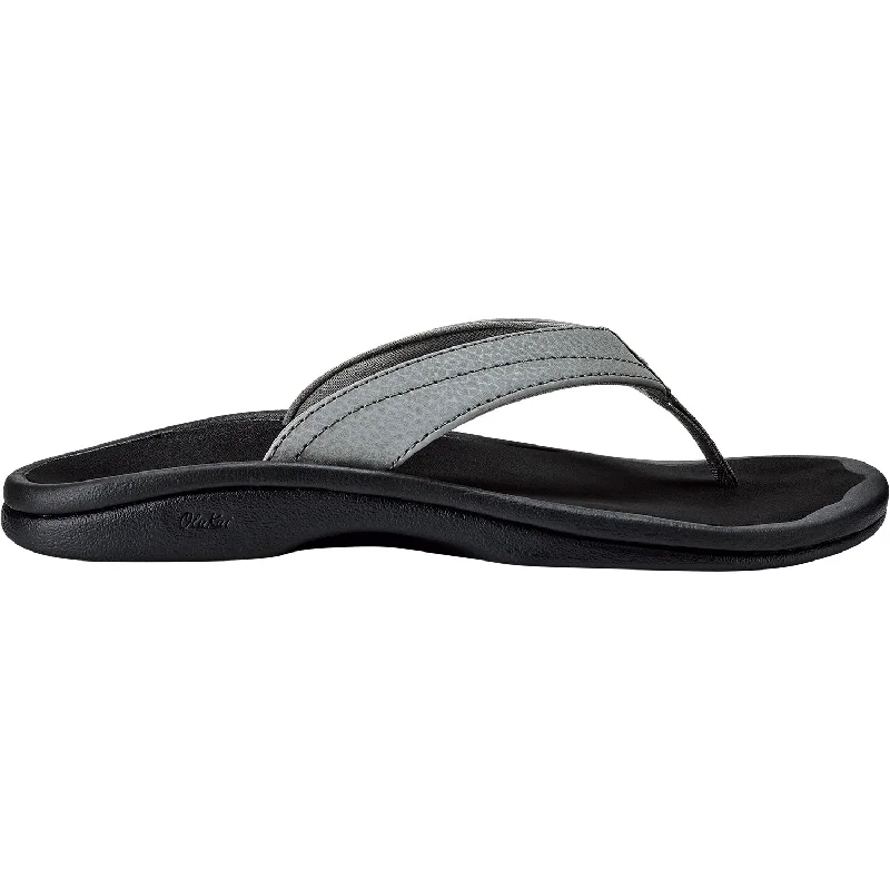 sandals for both comfort and styleWomen's OluKai Ohana Charcoal/Onyx Synthetic