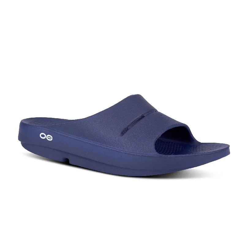 sandals with toe-loop design for secure fitOOahh Unisex Navy