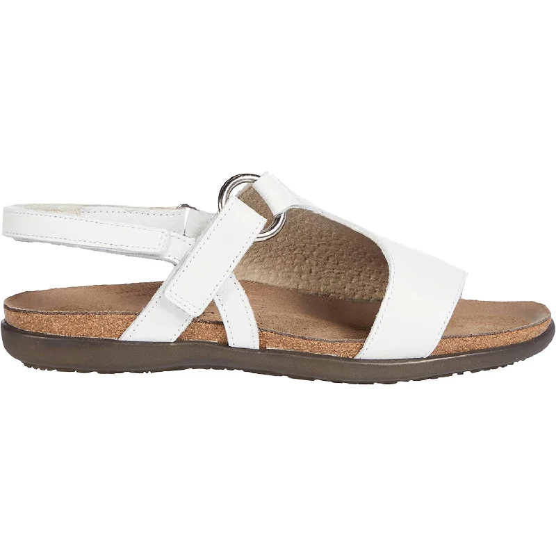 sandals for women with leather straps for chic lookWomen's Naot Olivia Soft White Leather