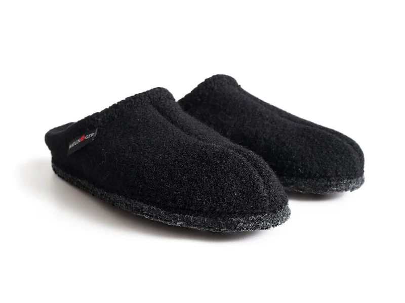 slippers for men with elastic stretch for a snug fit-Slippers downtown stores-Haflinger AS Slipper