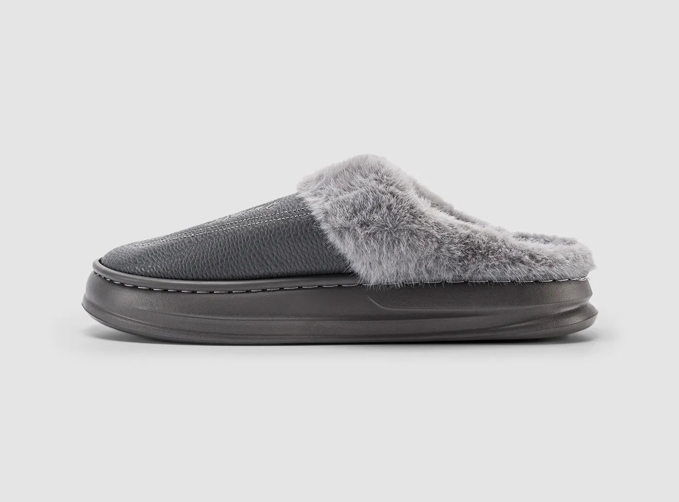 slippers for women with soft velvet texture for a premium feel-Slippers with top tread-FitVille Men's Waterproof Winter Slippers