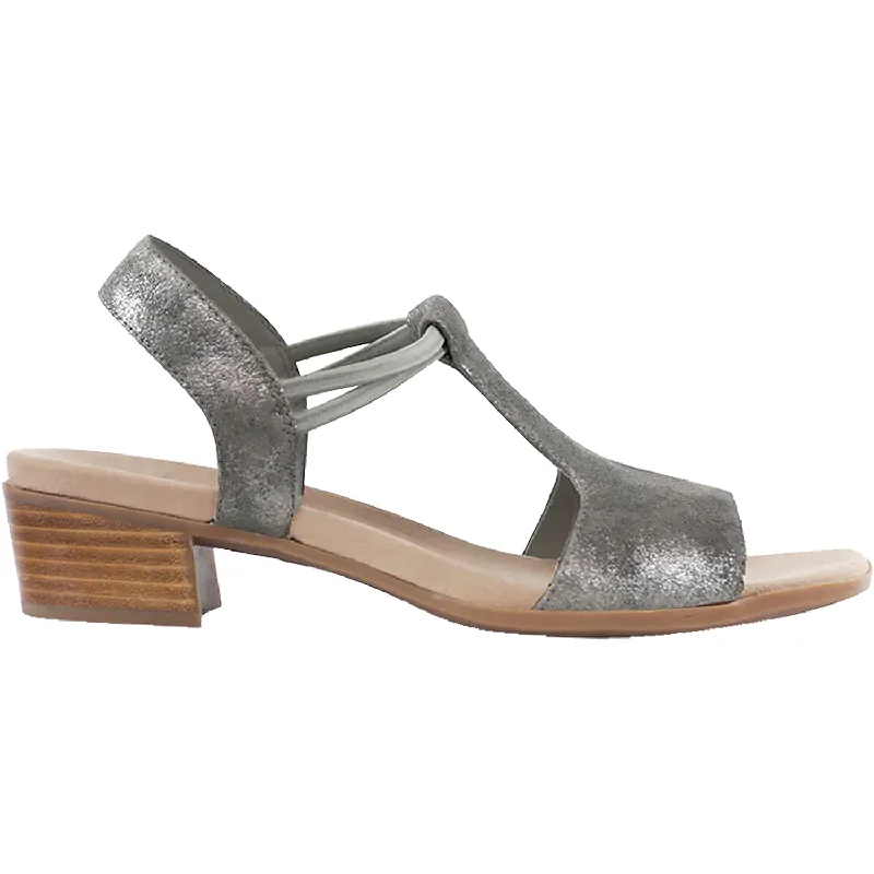 sandals for both formal and casual wearWomen's Munro Susan Basalto Stardust Leather