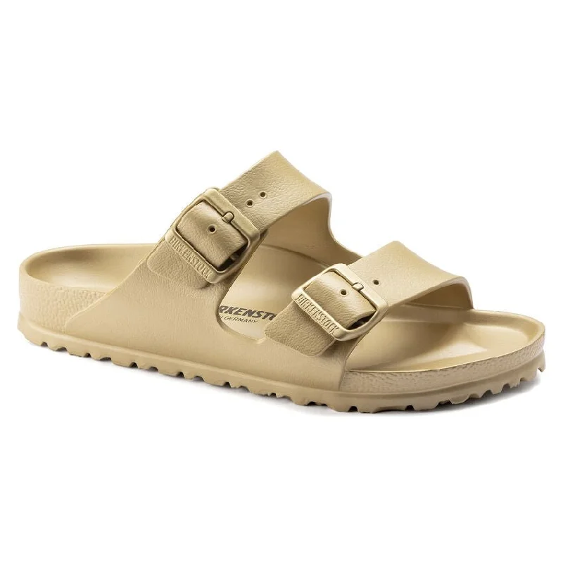 sandals for walking long distances with comfortArizona Essentials EVA Glamour Gold