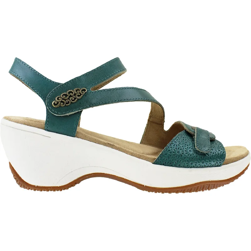 sandals with a minimalist design for easy stylingWomen's Halsa Cindy Blue Leather