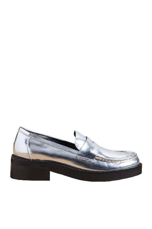 loafers with breathable inner lining for comfortLoafers with Easy UpkeepWomen's Jaya Loafers In Pewter