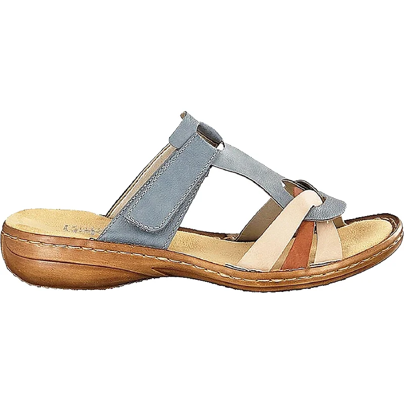 sandals with adjustable straps for easy customizationWomen's Rieker 608A8-12 Regina A8 Adria/Nude/Cayenne Synthetic