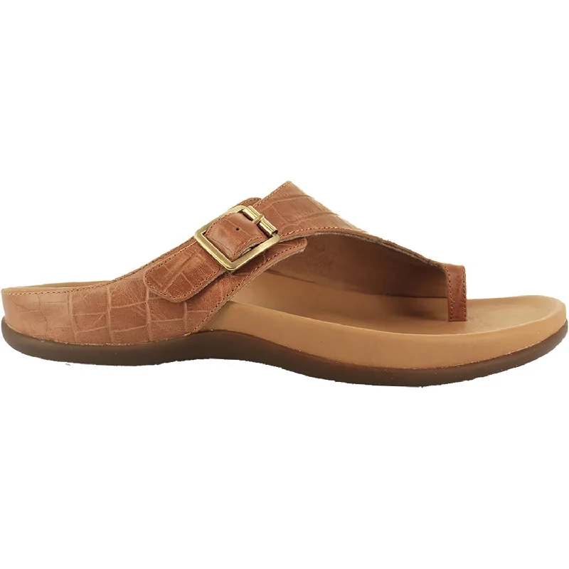 sandals with slip-resistant features for safe walksWomen's Strive Java Woodsmoke Croc Leather