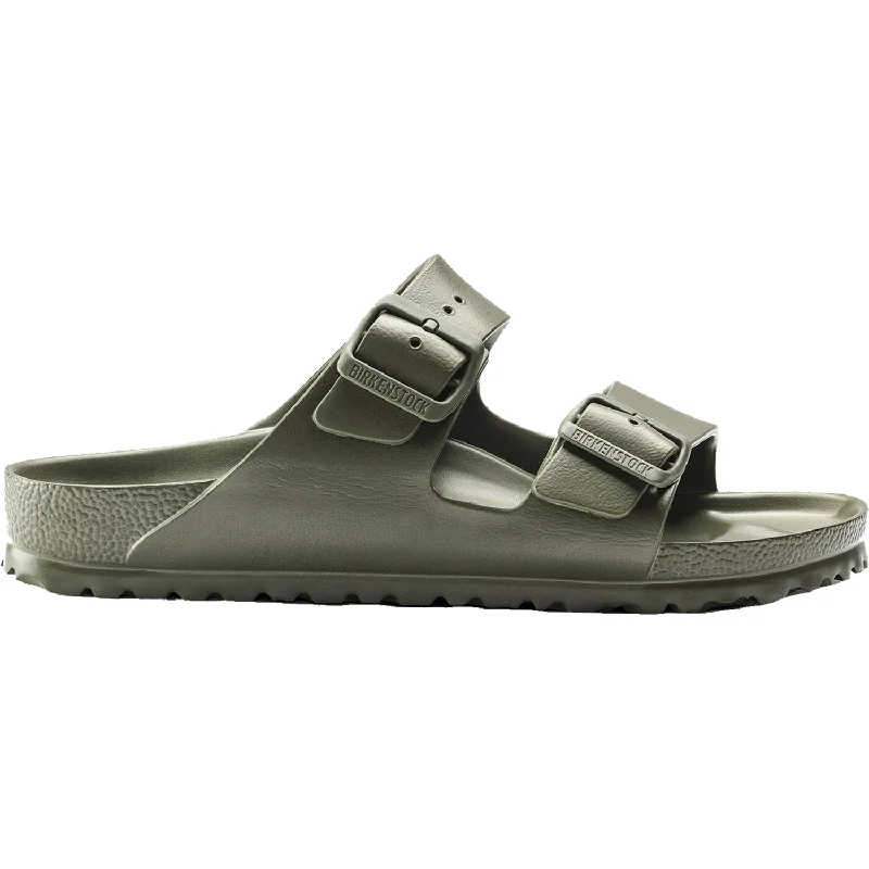 sandals for both outdoor fun and casual wearUnisex Birkenstock Arizona Essentials Khaki EVA Synthetic