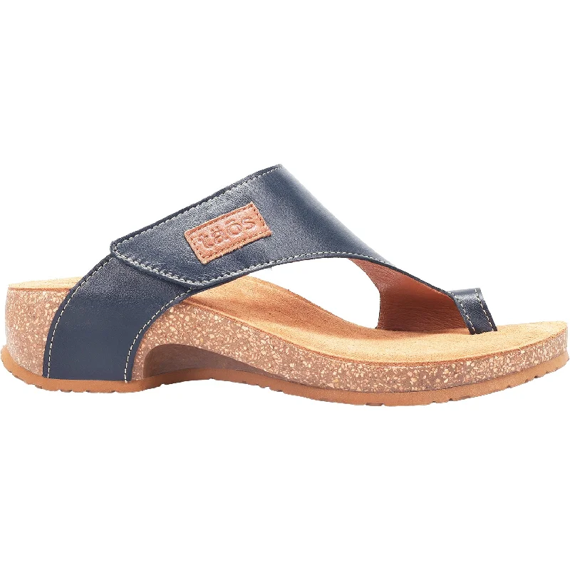 sandals for men with stylish leather accentsWomen's Taos Loop Navy Leather