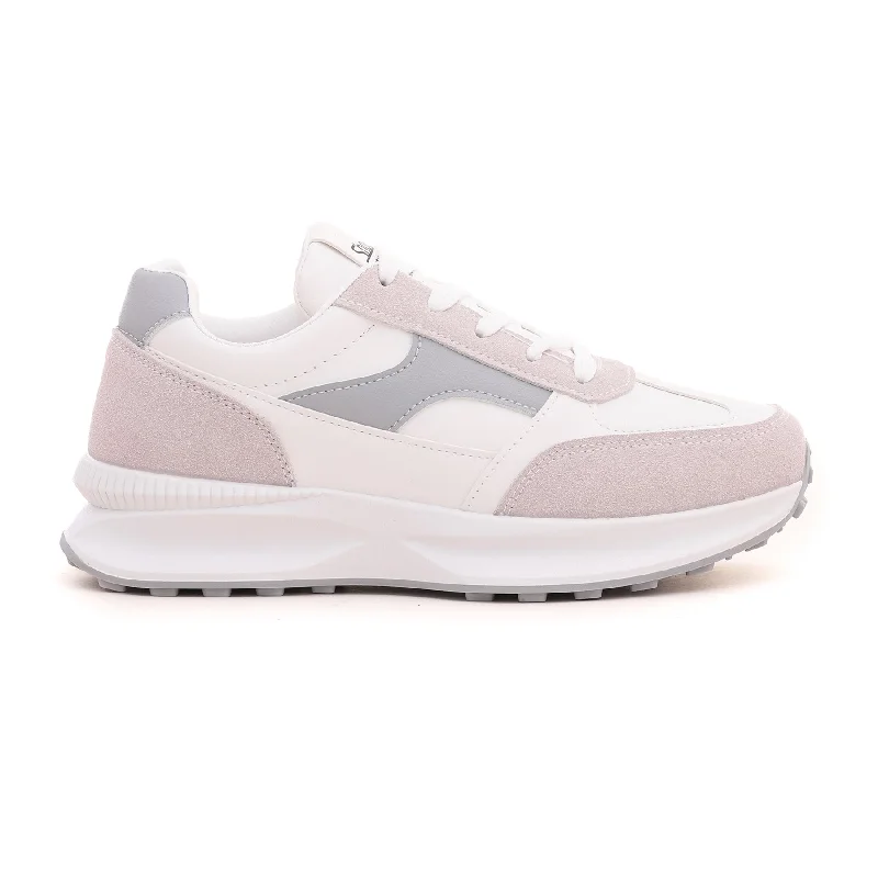 athletic shoes for women with compression fit for support-Athletic shoes for fast-paced sportsWhite Casual Sneaker AT7211