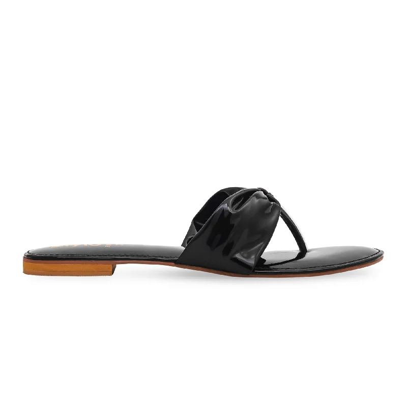 sandals for hot weather with breathable strapsBlack Formal Sandal FR0524