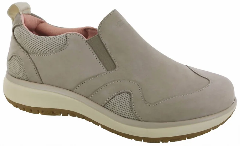 loafers for relaxed workwear with stylish detailsLoafers with Shiny FitWomen's Scramble Slip On Loafer - Medium Width In Taupe/pink