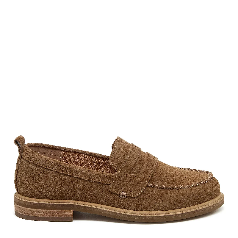 casual loafers for weekend wearLoafers with Cushioned InsolesLens Armadillo Suede Loafers