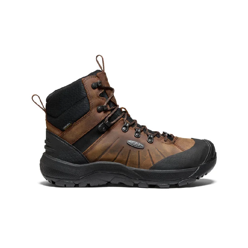 Comfortable boots for women with waterproof lining-Men's Revel IV Polar Waterproof Boot  |  Dark Earth/Caramel Cafe