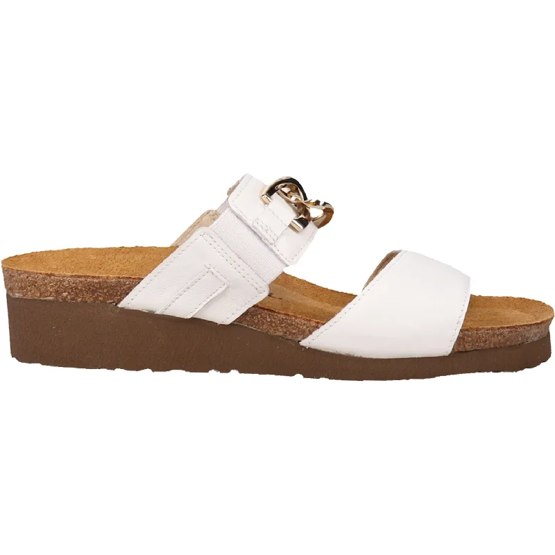 sandals with soft soles for comfortable walkingWomen's Naot Victoria Soft White Leather