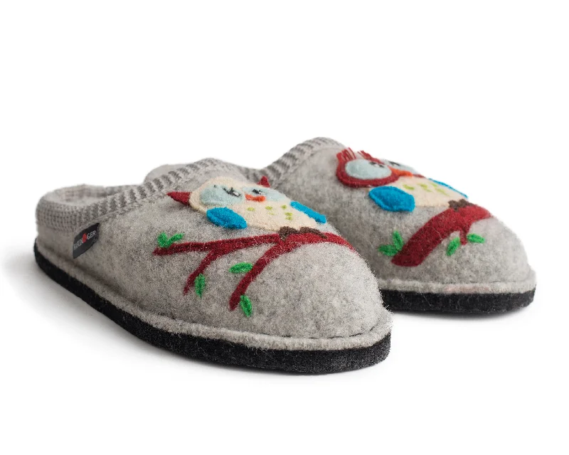 slippers for men with high-quality wool for warmth and comfort-Slippers near cozy spots-Haflinger Olivia