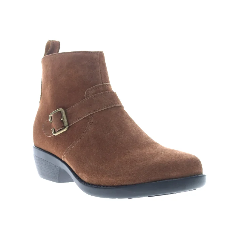 Stylish boots for women with hidden wedge heel-Memphis