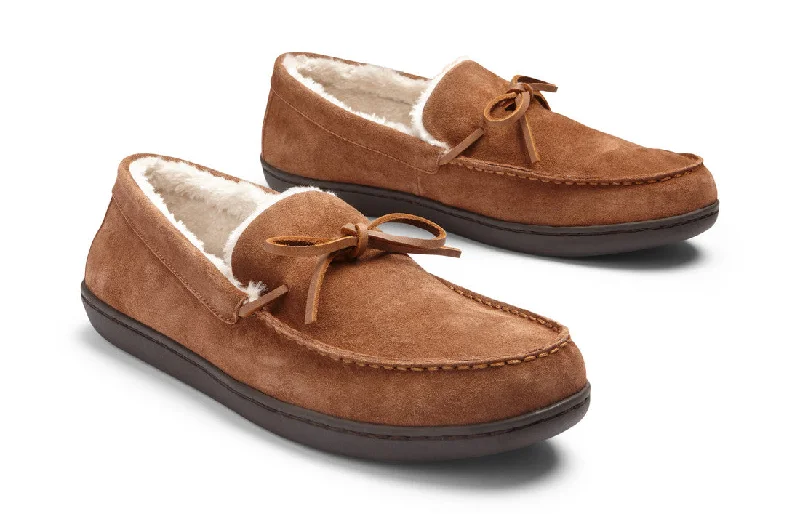 slippers for men with classic moccasin design for timeless style-Slippers for travel-Vionic Adler Slipper