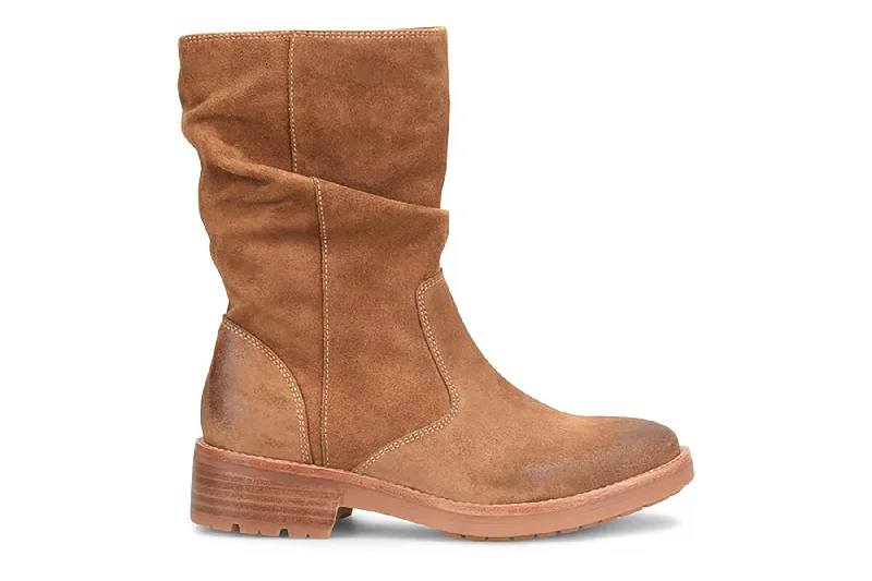 Stylish boots for women with platform heel and ankle straps-Burnette