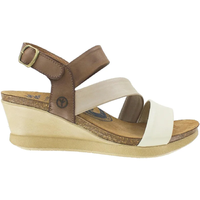 sandals with open-toe design for breathabilityWomen's Wanda Panda Meryl WP-3111 Ice/Tierra/Marron Leather