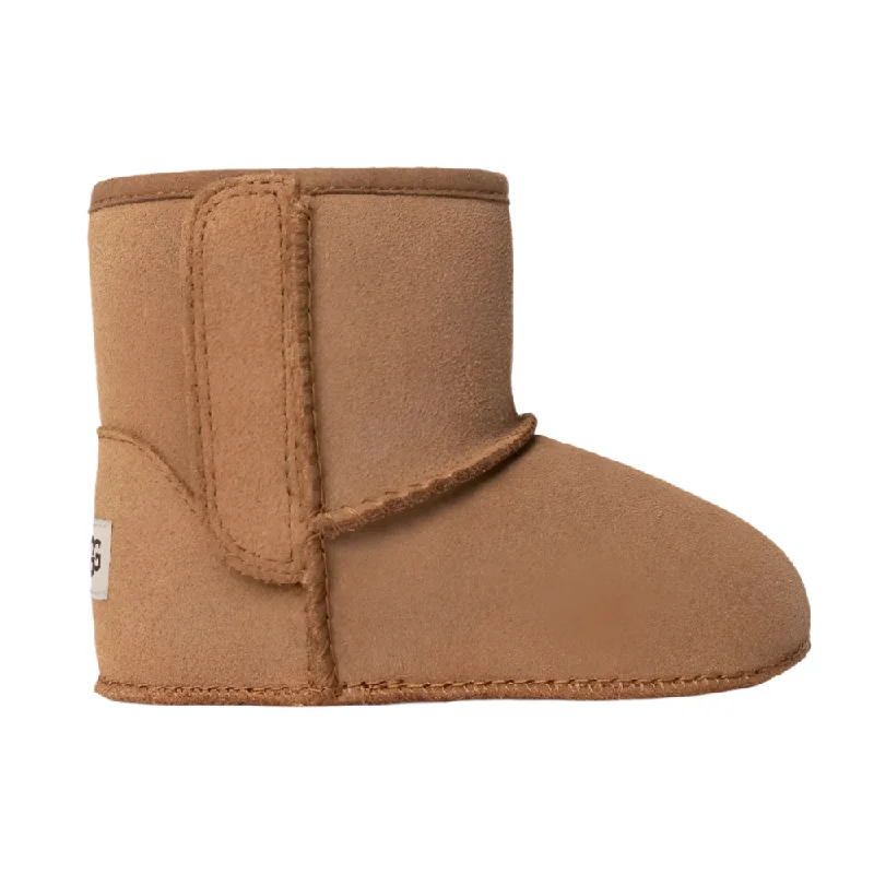 Fashionable over-the-knee boots for women with side zipper-Ugg Infant Girls Baby Classic Boot Chestnut