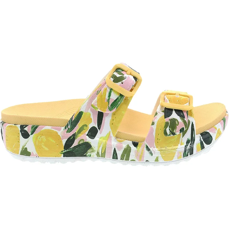 sandals for women with bright summer colorsWomen's Dansko Kandi Lemons EVA