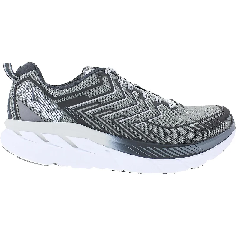 athletic shoes for women with arch support for better foot alignment-Athletic shoes for outdoor enthusiastsMen's Hoka One One Clifton 4 Griffin/Micro Chip Mesh