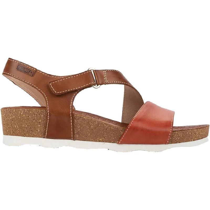 sandals for both indoor and outdoor funWomen's Pikolinos Mahon W9E-0833C1 Scarlet Leather