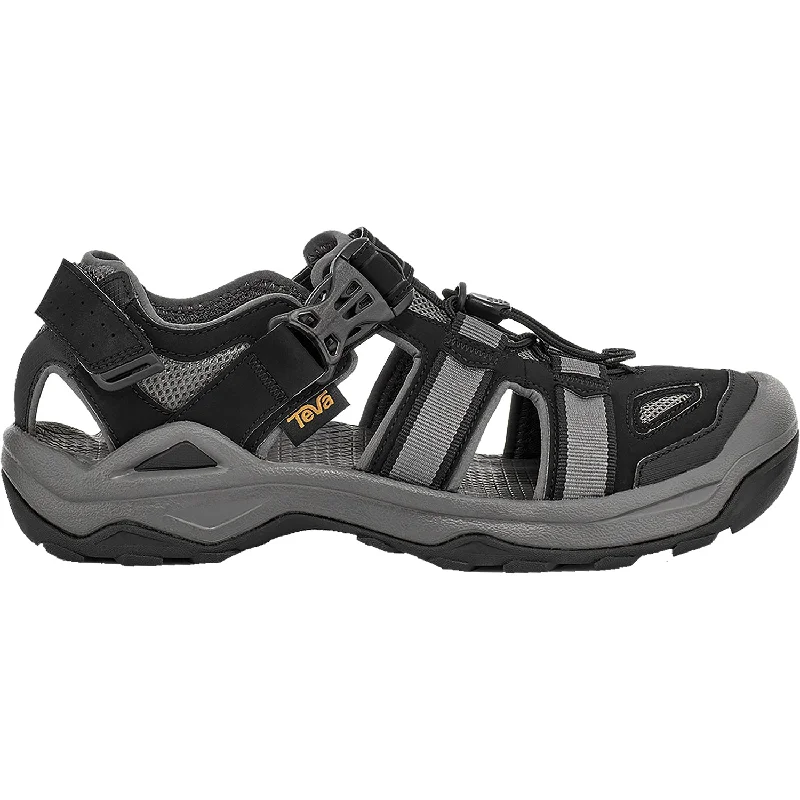 sandals with flexible soles for comfort and movementMen's Teva Omnium 2 Black Synthetic