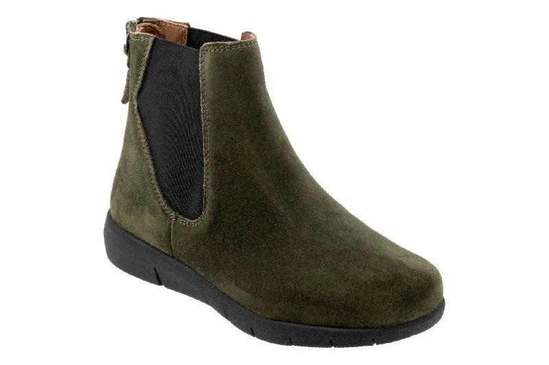 Casual boots for women with plush lining-Albany