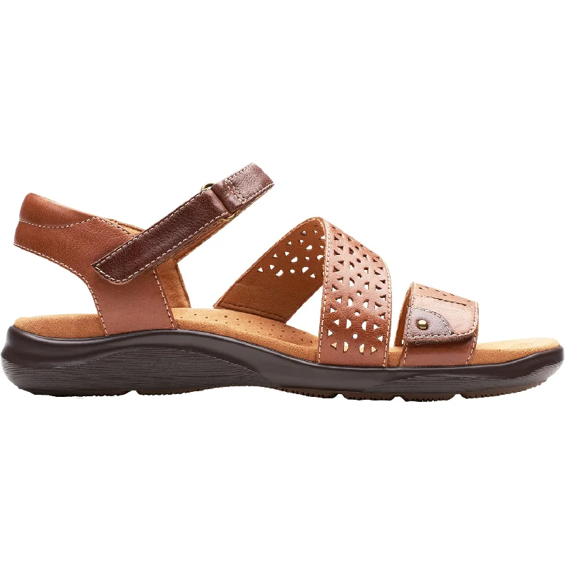 sandals for comfortable, long walks in summerWomen's Clarks Kitly Way Tan Leather