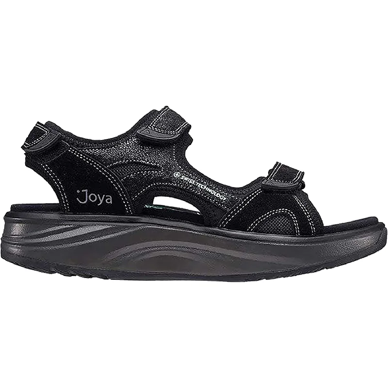 sandals for everyday wear with chic strapsWomen's Joya Komodo Black Leather