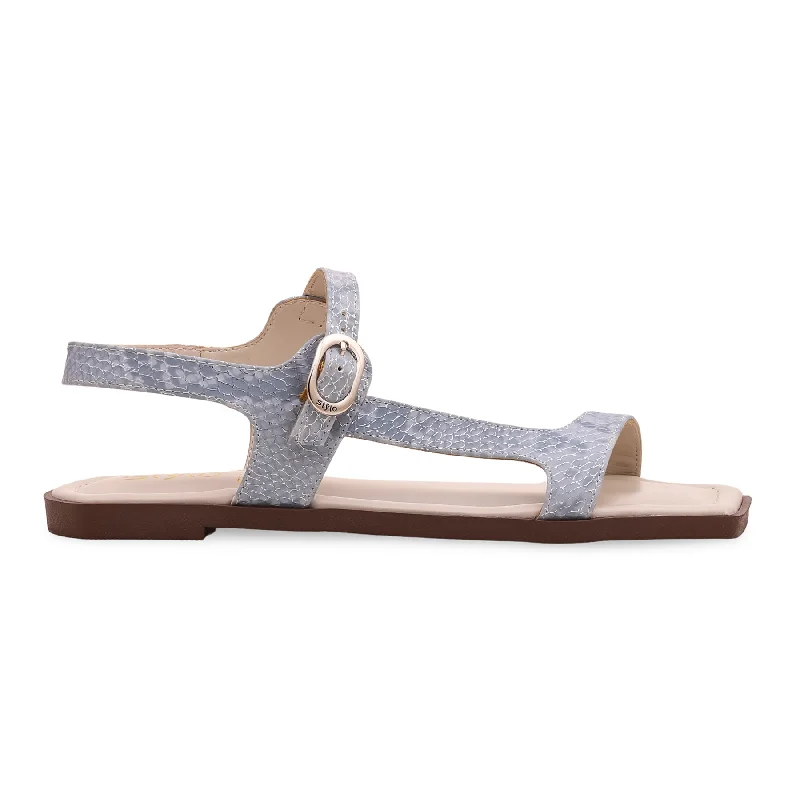 sandals with soft straps for all-day comfortBlue Formal Sandal FR5241