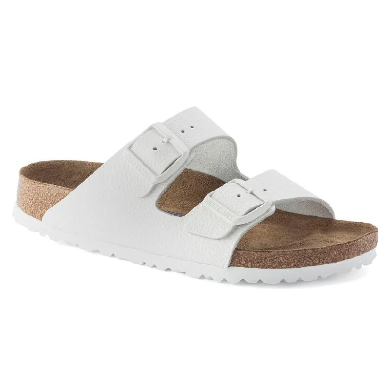 sandals with padded straps for comfortBirkenstock Arizona BS White