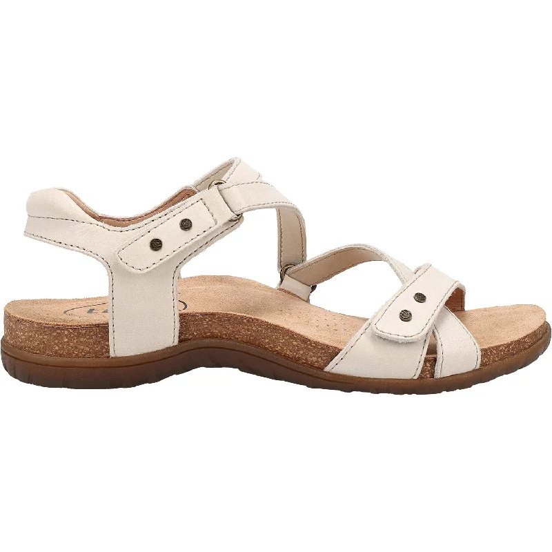 sandals with soft leather material for comfortWomen's Taos Grand Z Off White Leather