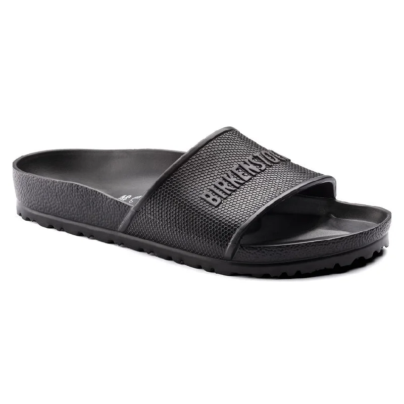 sandals for women with trendy metallic finishBirkenstock Barbados EVA Black - Unisex