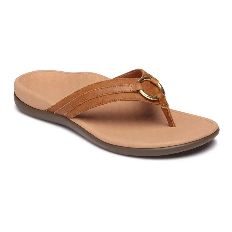 sandals for trendy summer looksTIDE ALOE LEATHER MOCHA